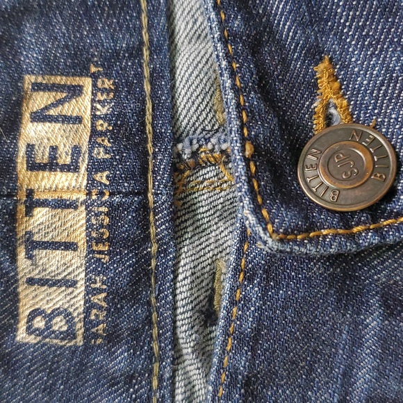 Bitten by Sarah Jessica Parker blue Jeans size 6S - Picture 4 of 6